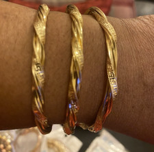 African jewellery, 3 sets gold