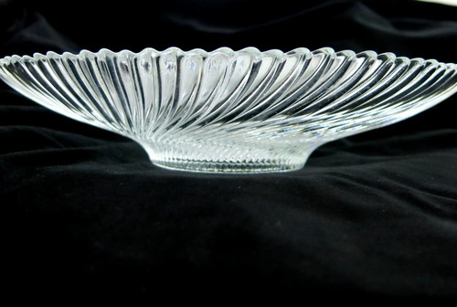 Vintage ribbed pressed glass - vintage,