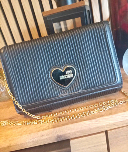 Love moschino heart black - love,