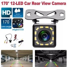 12 LED 170° Rear View Parking Camera Reverse Camera Car Waterproof Night Vision