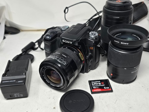 Sony alpha a100 2mp - alpha,