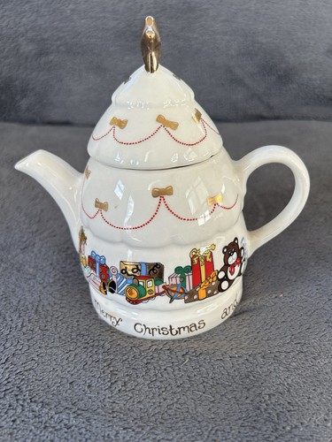 Merry christmas teapot - merry,