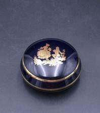Limoges Porcelain Cobalt Blue