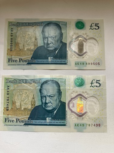Ak49 polymer bank note x - x, 2