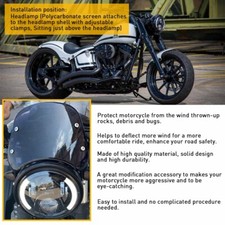 Motorcycle Windshields Front