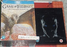 game of thrones, season's 1 - 7, fantasy, drama, tv show, blu-ray, boxset, vgc