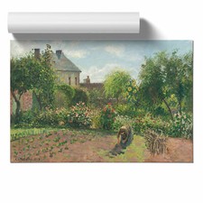 Garden At Eragny By Camille