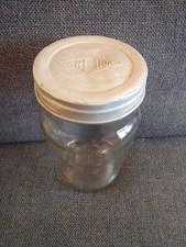 Antique Vintage ARIDOR Glass Store Counter Candy Tobacco Jar With Lid