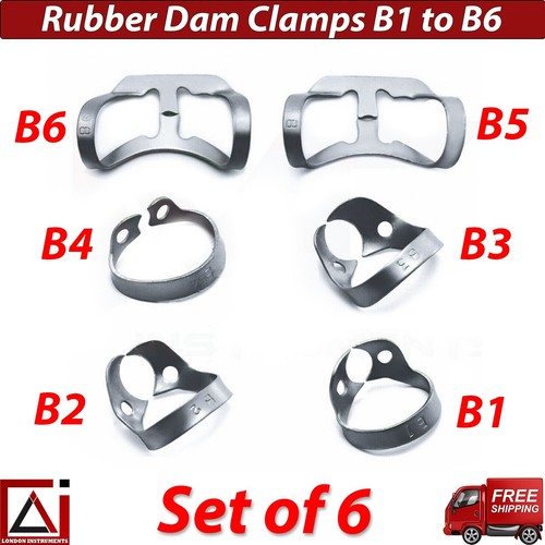 Rubber dam brinker clamps - dam,