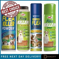 Flea spray powder killer - flea, for