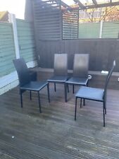 Table and 4 Chairs Set