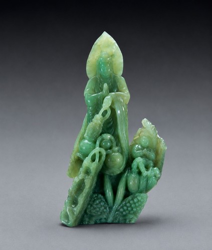 Guanyin dragon jadeite - on, dragon,
