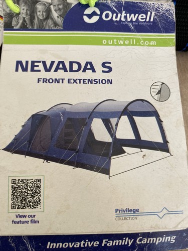 Outwell nevada canopy front - nevada,