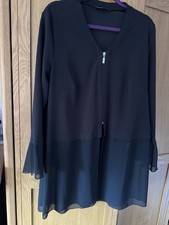 Doris Streich Zip Front Black