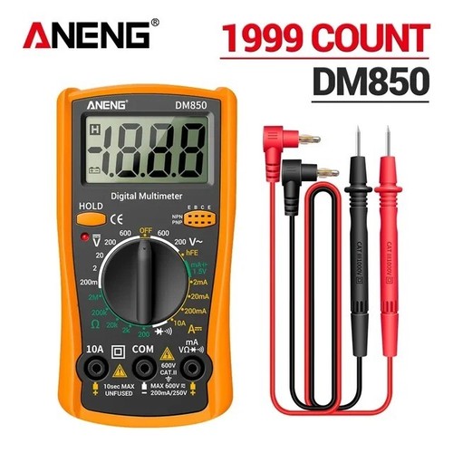 Lcd digital multimeter dc - multimeter,