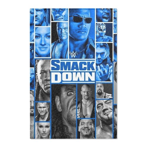 Wwe smackdown rug x - wwe,
