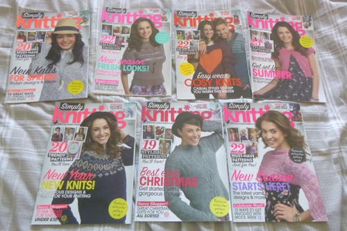 Simply knitting magazines - simply, (