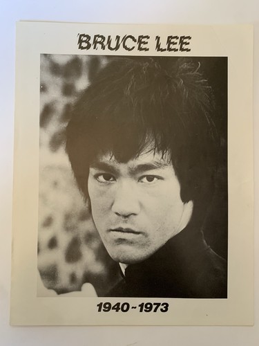 Vintage 1980 bruce lee - kung, fu