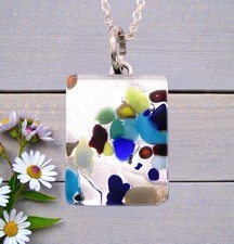 Murano Glass Pendant, Handmade
