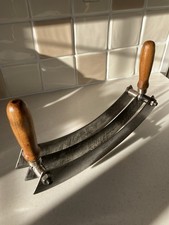 VINTAGE FRENCH TRIPLE BLADED HERB CHOPPER RARE