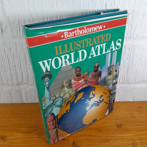 Illustrated world atlas - illustrated, —