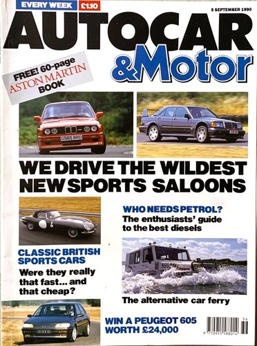 Autocar magazine sep - magazine, 05-sep-90