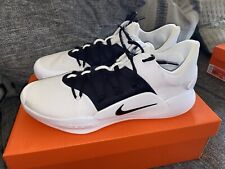 DS NIKE HYPERDUNK X LOW BASKETBALL SHOES WHITE BLACK AT3867-101 SIZE 16.5
