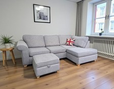 DFS JASPER Corner Sofa + Foot