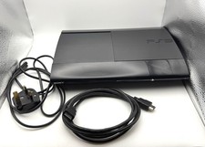 SONY PLAYSTATION 3 PS3 SUPER SLIM CONSOLE 12GB SYSTEM ONLY FULLY TESTED