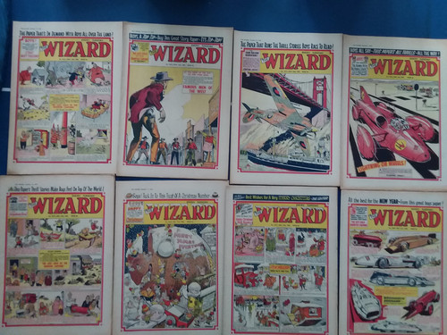 Wizard comic run - uk-run, of