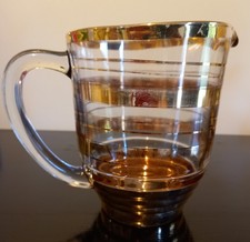 Cocktail Jug Vintage Gold