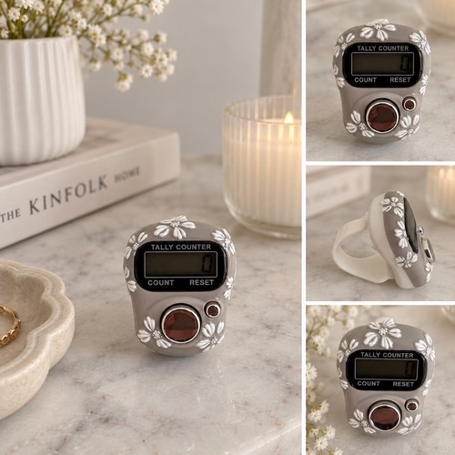 Digital tally counter floral - digital,