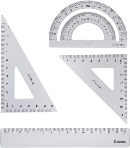 Geometry ruler set - geometry, for