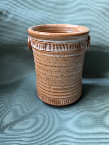 Hand thrown pottery - hand, jar