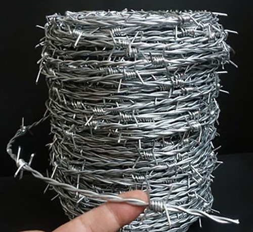 Galvanised steel barbed wire - galvanised,