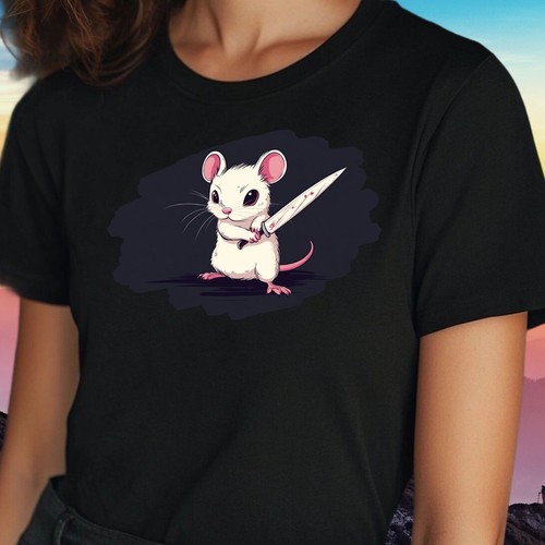 Women psycho rat - rat, motif