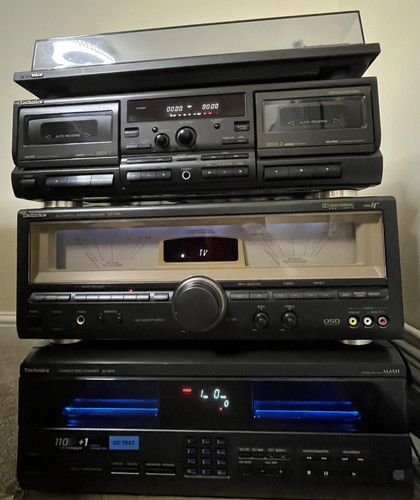 Technics hifi system - a,