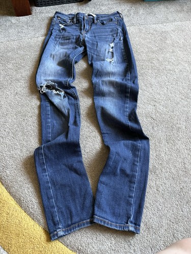 Hollister womens blue skinny - womens,