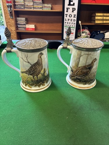Pair off franklin porcelain - pair,