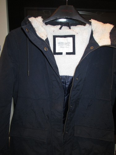 Quba navy white - navy/white, lining