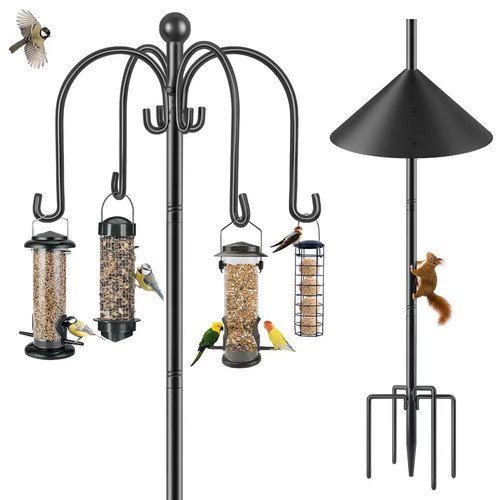Bird feeder pole - feeder,