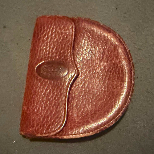 Cartier brown coin wallet - cartier,
