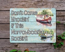 Boating Metal Sign Gift -