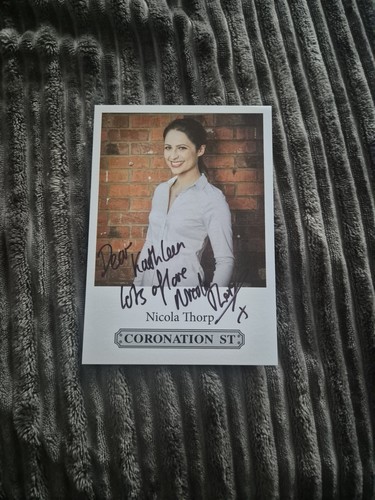 Coronation street signed - coronation,