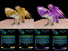 Griffin 1234 MELEE ARK Survival Ascended ASA PVE top (Griffon/Gryphon/Griffins)