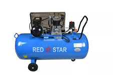 200L Air Compresso Ltr Litre  8 CFM 4HP 8 Bar Engine Gauge Portable 115 psi 220v
