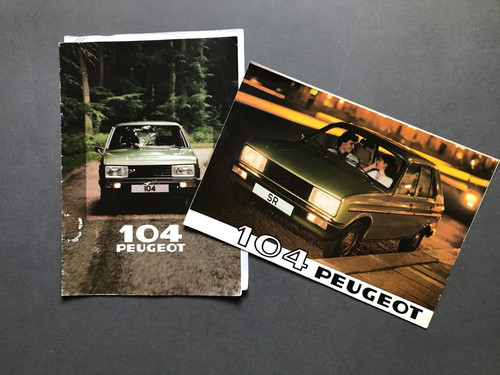 Original 1980 peugeot 104 car - 104,
