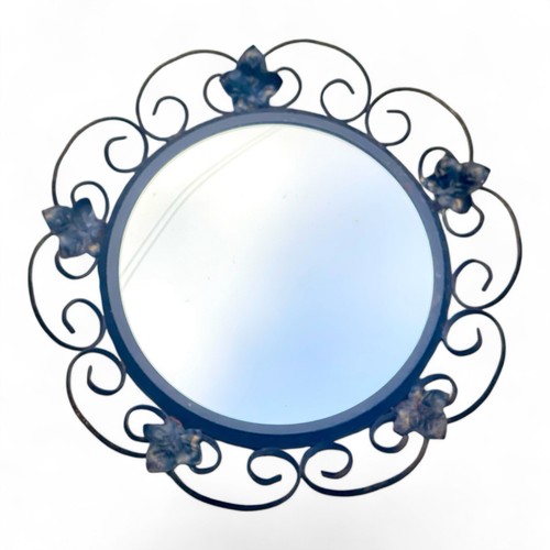 Retro mirror wall hanging - wall,