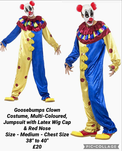 Goosebumps clown costume - goosebumps,
