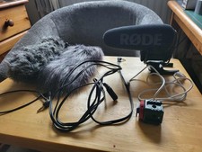 Rode VideoMic Pro Plus + deadcats, usb connector, extension lead